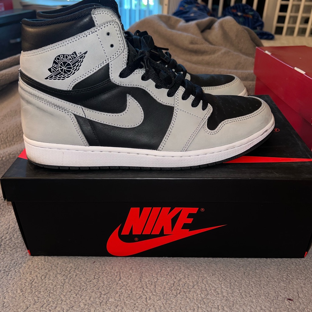 Nike Black And Gray Sneakers High-Top Classic